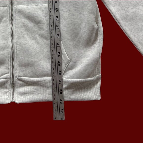 Rue 21 - Men's Long Sleeve Hooded Sweatshirt - Gray - Small - Picture 6 of 14